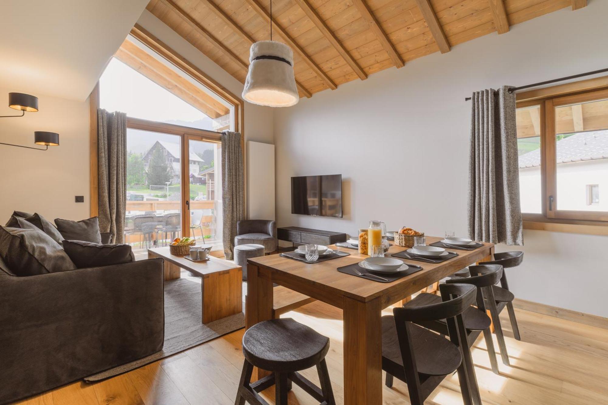 Terresens - L'Eclat Des Veriaz - Megeve - Praz-Sur-Arly - New Aparthotel ภายนอก รูปภาพ