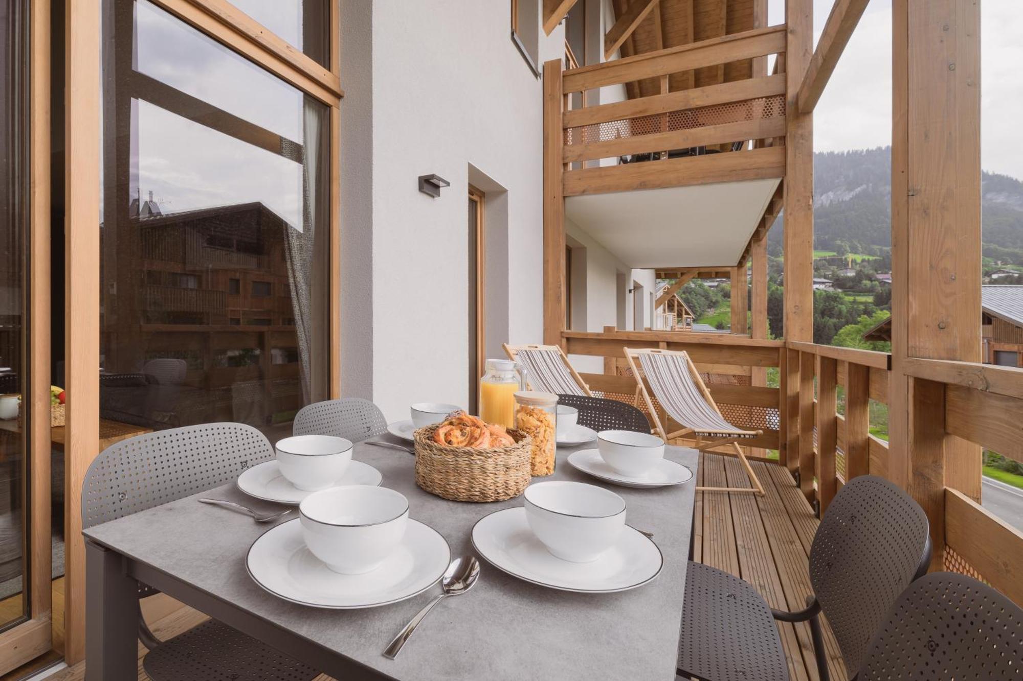 Terresens - L'Eclat Des Veriaz - Megeve - Praz-Sur-Arly - New Aparthotel ภายนอก รูปภาพ